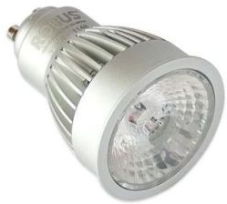 5W LED žiarovka ROBUS, GU10, 230V AC,  38°, 4000K, 225lm, dichroická