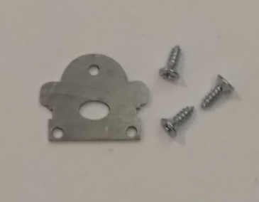 Koncovka pre hliníkový profil MULTI-1,pre Optiku, s 3x diera, nerez 1mm,3x srob.