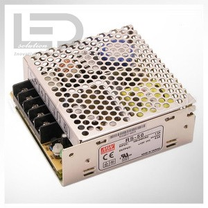 Napájací zdroj priemyselný, 50W, 12VDC, plechový