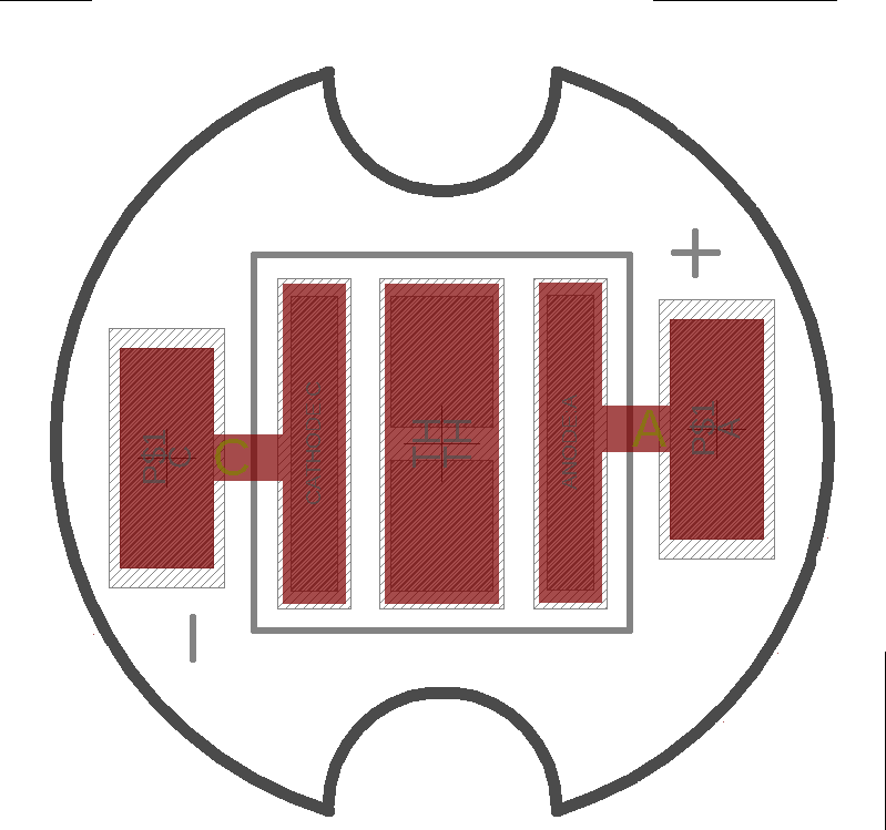 Mikro ALU PCB 7mm s OSLON SSL80 4000K, CC 0-700mA/3V