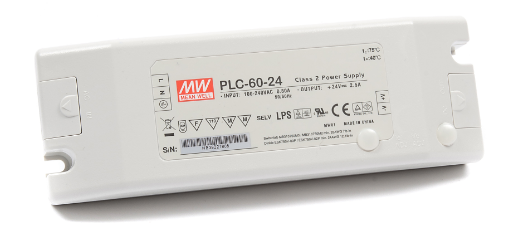 Napájací zdroj univerzálny 60W/2500mA, 60W/24V DC, so SELV