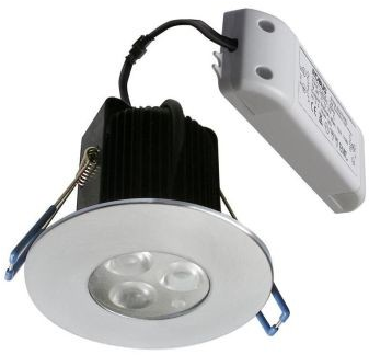 Svietidlo 3x3W , CRI 80, 4000K, 600lm, 36°, IP65, chrom