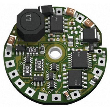 Kontrolér prúdový 4CH x 350/700/1000mA,CC, 24-28VDC, 30W, DMX, DIMM, PCB, program, okrúhly