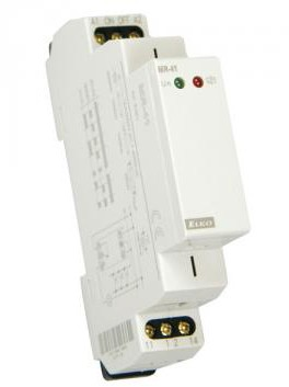 Pamäťové relé na DIN lištu, 230V AC, 1x16A, tlačidlové, IP40 (IP20-svorky)