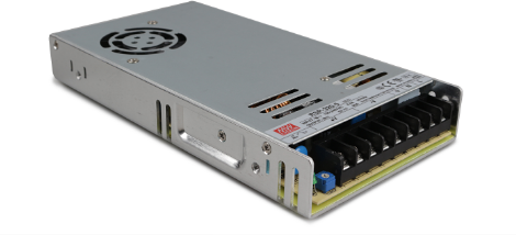 Napájací zdroj priemyselný, 320W, 5VDC, 60A, kovový kryt, PCF, chladenie ventilátorom