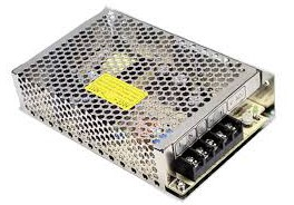 Napájací zdroj priemyselný, 50W, 5VDC, 10A, kovový kryt