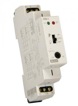 Schodiskový automat na DIN lištu, 230V AC, 16A, tlačidlový, rozsah 30s-10min