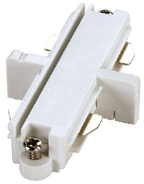 Vodivá spojka pre 1-fázový lištový systém SL-TRACK, 230V, max 16A, biela