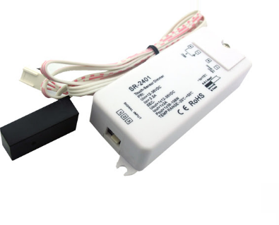 Senzor na stmievanie 128 krokov, ovládanie dotykom senzora, 1-kanál, 1x8A, DIMM,12-36VDC