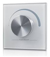 Nástenný otočný stmievač RF/Wifi, 3V DC, 434-868Hz, single color