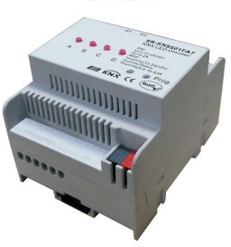 LED KNX RGBW kontrolér, CV, 240-720W, 12-36 V DC, 4x5A, DIN