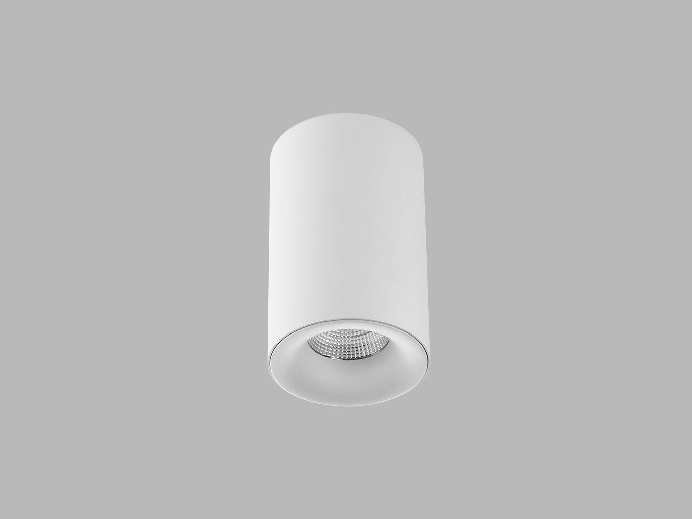 Prisadené LED svietidlo, valec, 9W,CRI>90,230V,4000K,820lm, 60°,IP20, biele