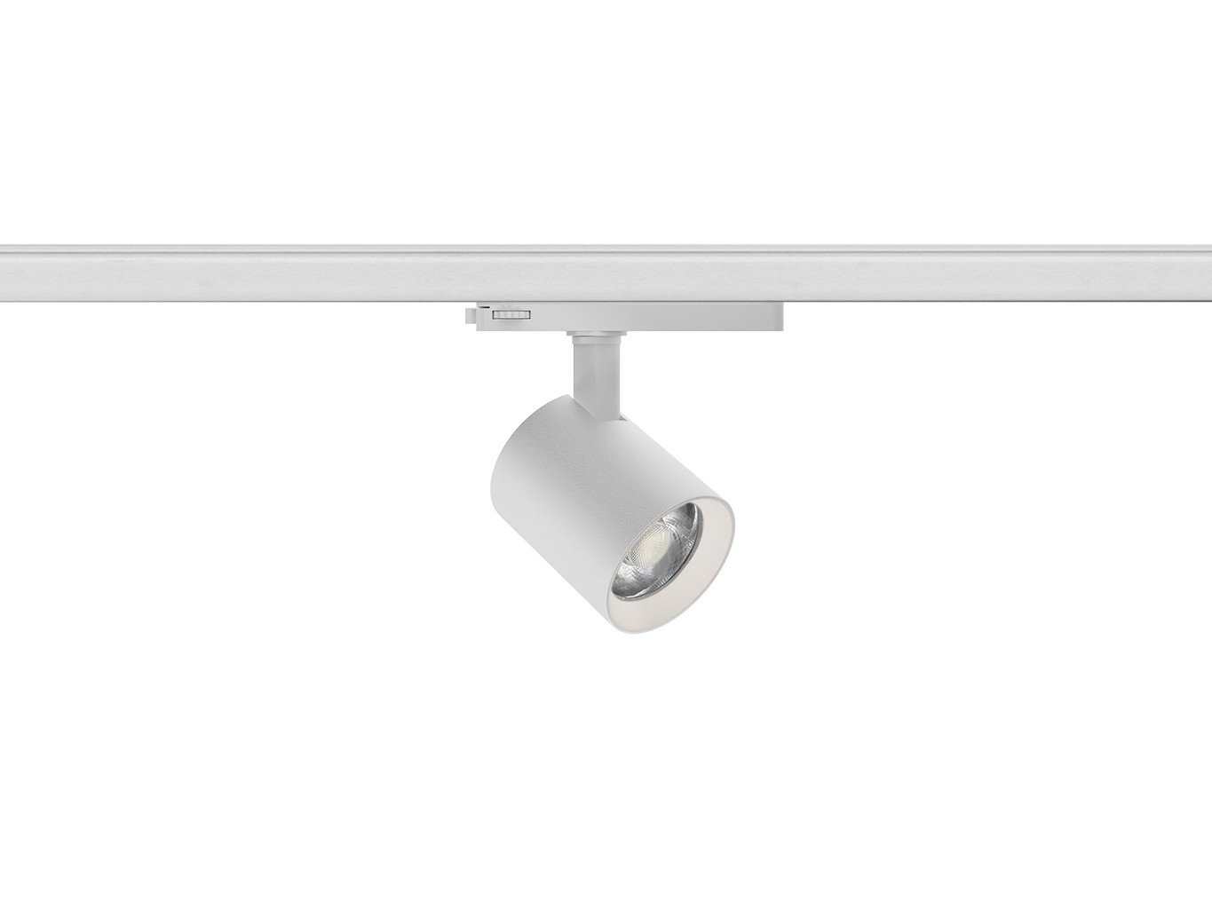 Bodové LED svietidlo pre 3-fázový lištový systém, 8-28W, 230V, 4000K, 45°, IP20, biele