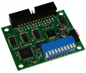 DMX multiplexer, 512 kanálov, 12V DC, 12x0,5V, konektor 25pin