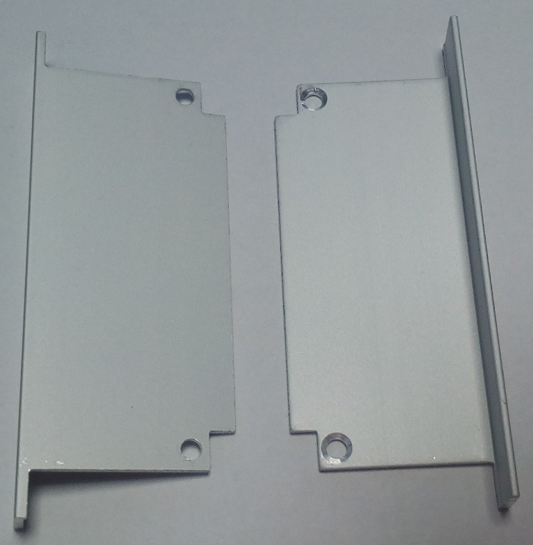 1ks koncovka pre ALU profil LONDON 75-T-2_0, 90x50mm, vysoká,hliník