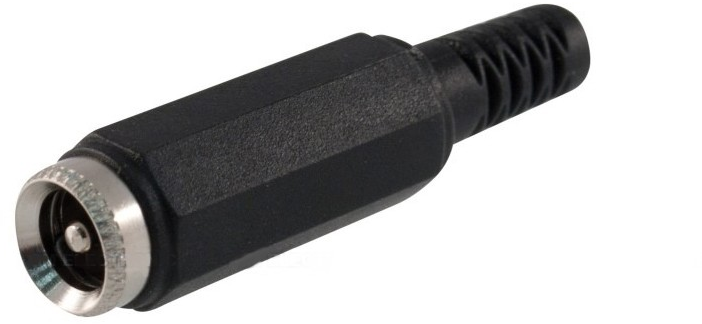 Konektor DC 2,1mm FEMALE na kabel