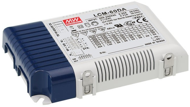 LED Driver DALI 230V/ nastavitelny CC 350-1050mA,40W max. 2-110V, switchdimm, SELV