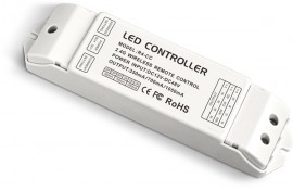 Kontrolér RF WiFI 4-kanály, 1.05-48.3W, 12-48V DC, 350-1050mA, CC