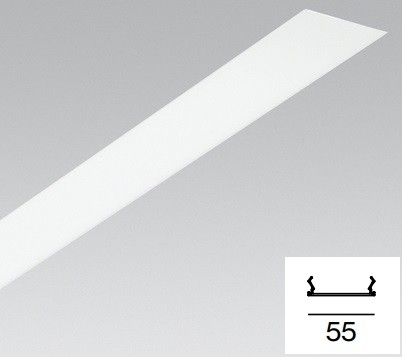 Opálový difúzor do svetelnej drážky MINIMAL/MINO/FRAME 60, dĺžka 2997mm